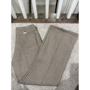 VTG Sedgefield Pants Mens 33/34 Bootcut 60s 70s Made in USA Wide Leg Bell Bottom